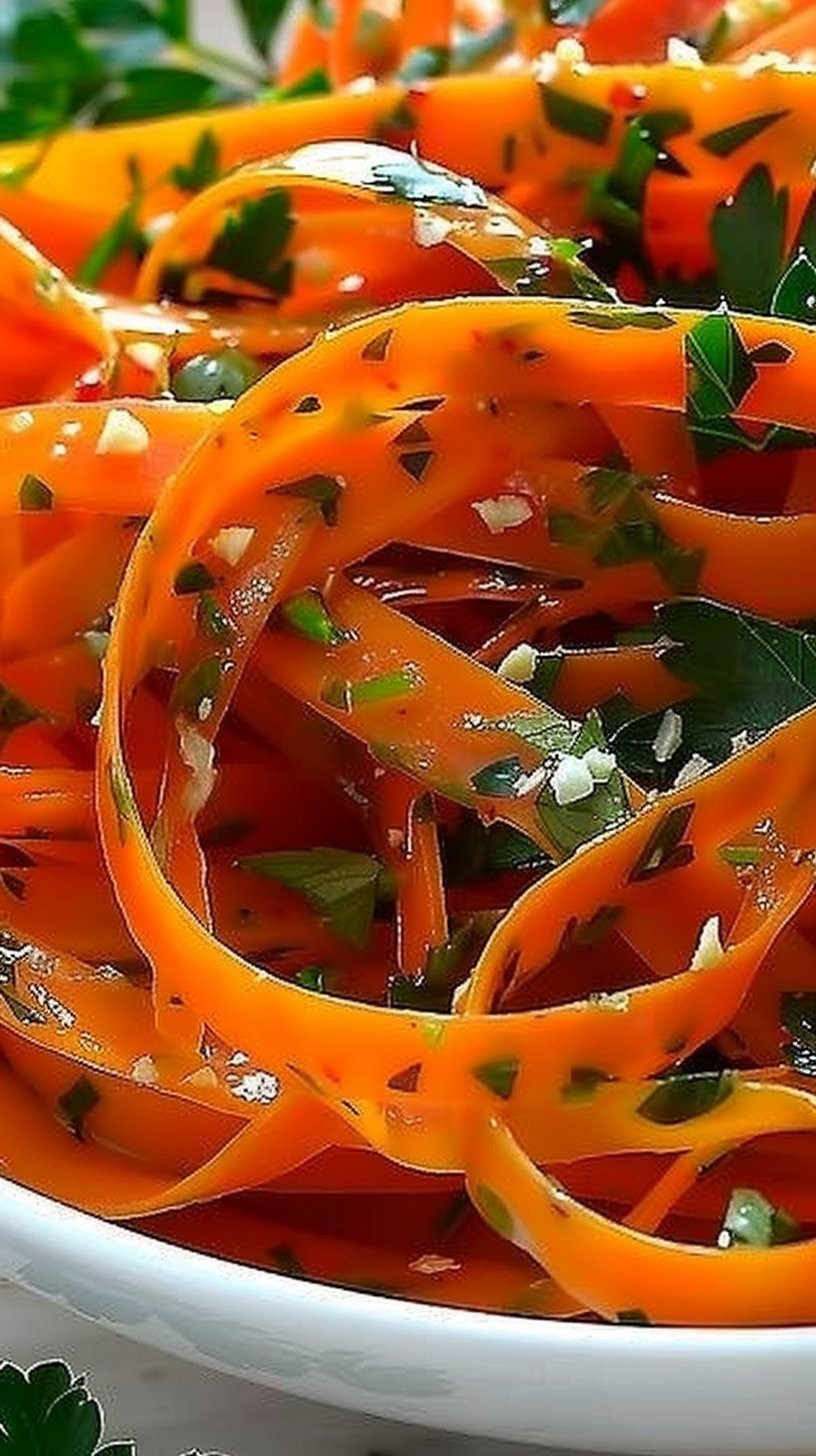 Carrot Ginger Ribbon Salad: 5 Steps to Zesty Delight