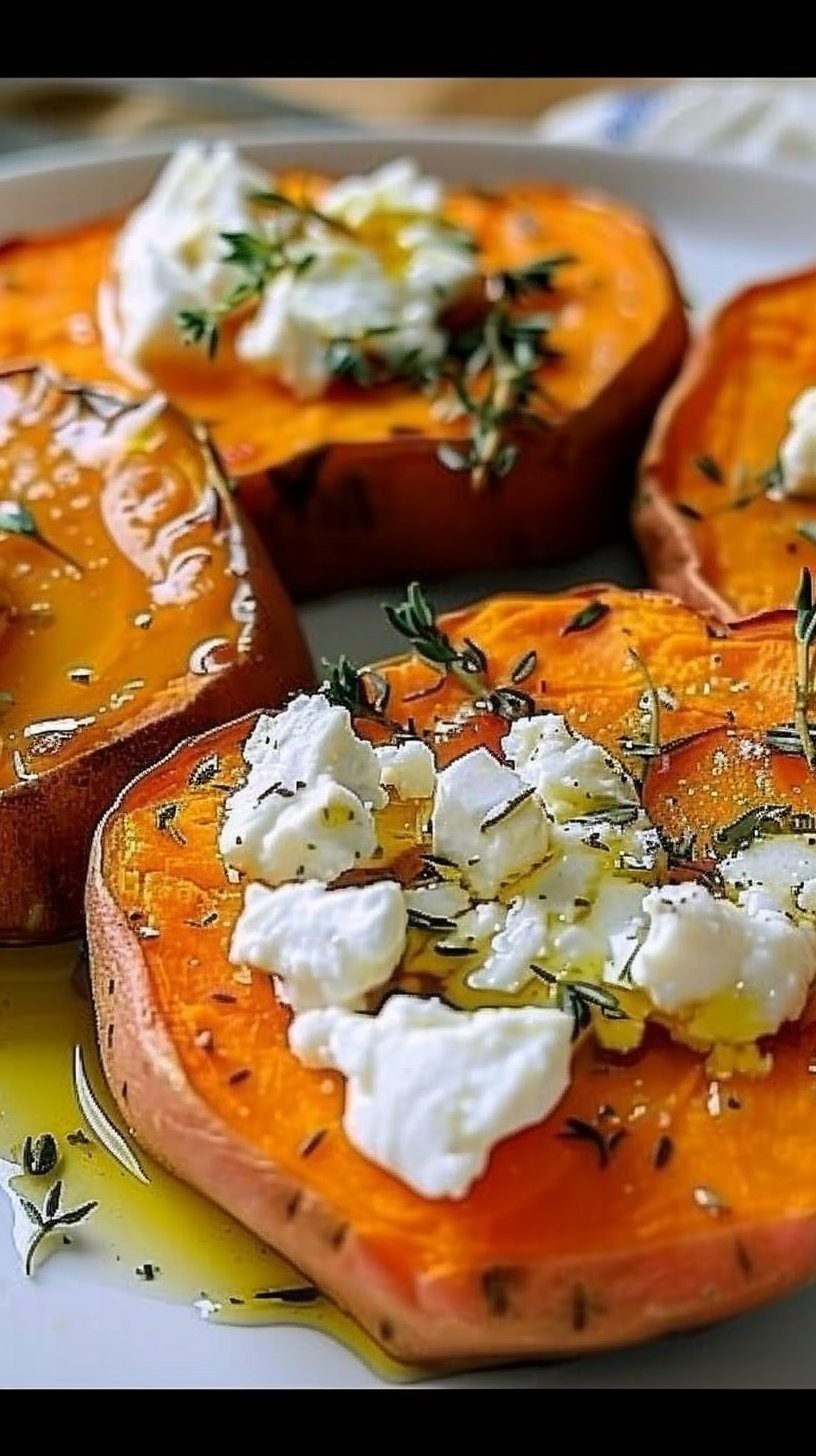 Sweet Potato Rounds with Goat Cheese: 5 Irresistible Bites