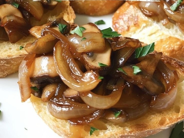 Mushroom & Caramelized Onion Crostini: 5 Savory Secrets
