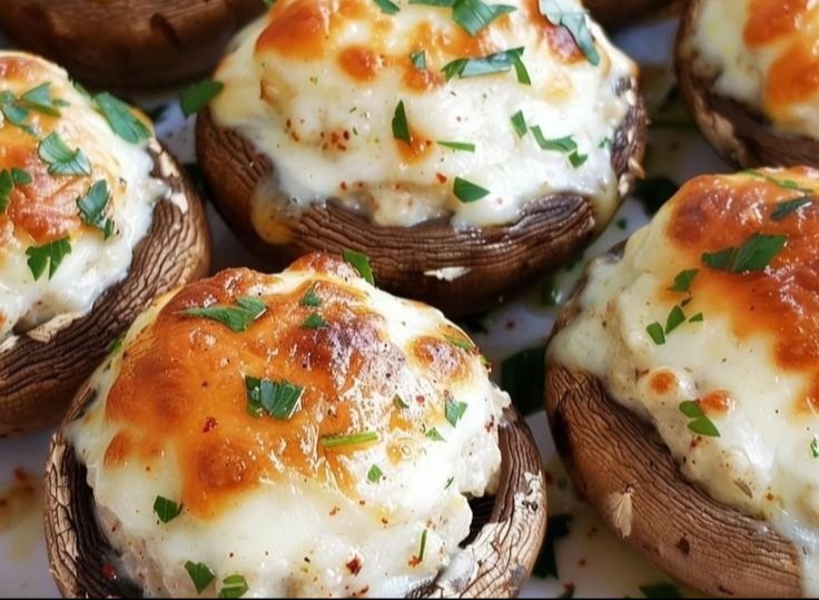 Garlic Parmesan Stuffed Mushrooms: 7 Irresistible Bites