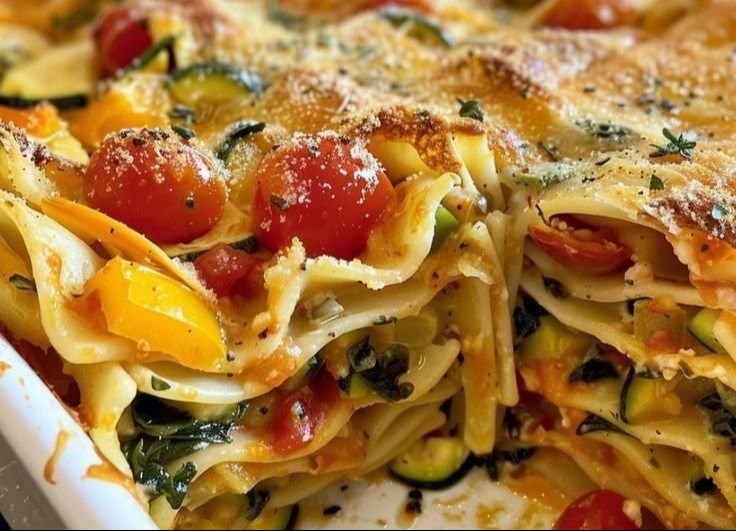 Veggie Pasta Bake: 7 Comforting Layers to Savor