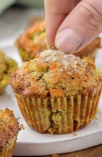Muffins de Zucchini y Zanahoria