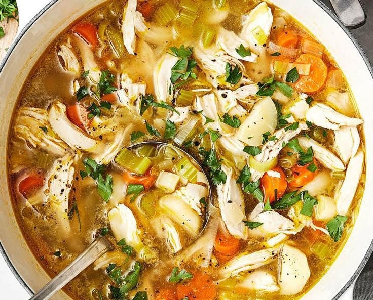 Easy and Healthy Homemade Chicken Soup