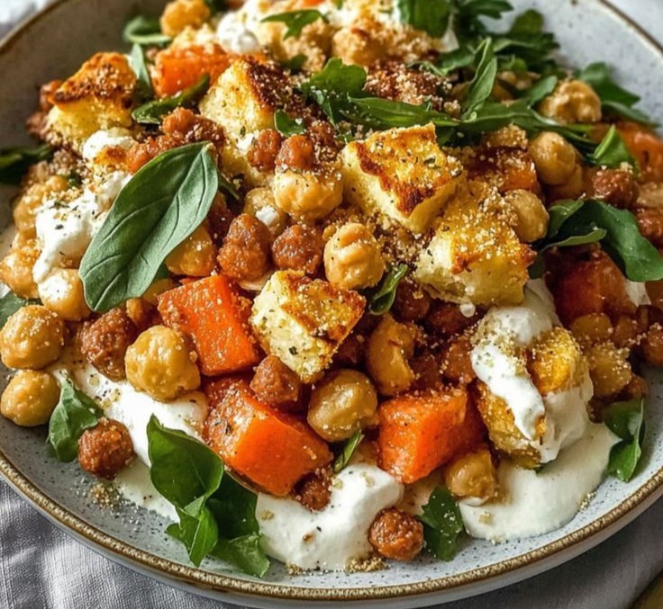 Anti-Inflammatory Glow Bowl with Tahini Yogurt