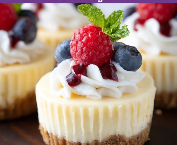 Best Mini Cheesecake Recipe - Easy & Delicious