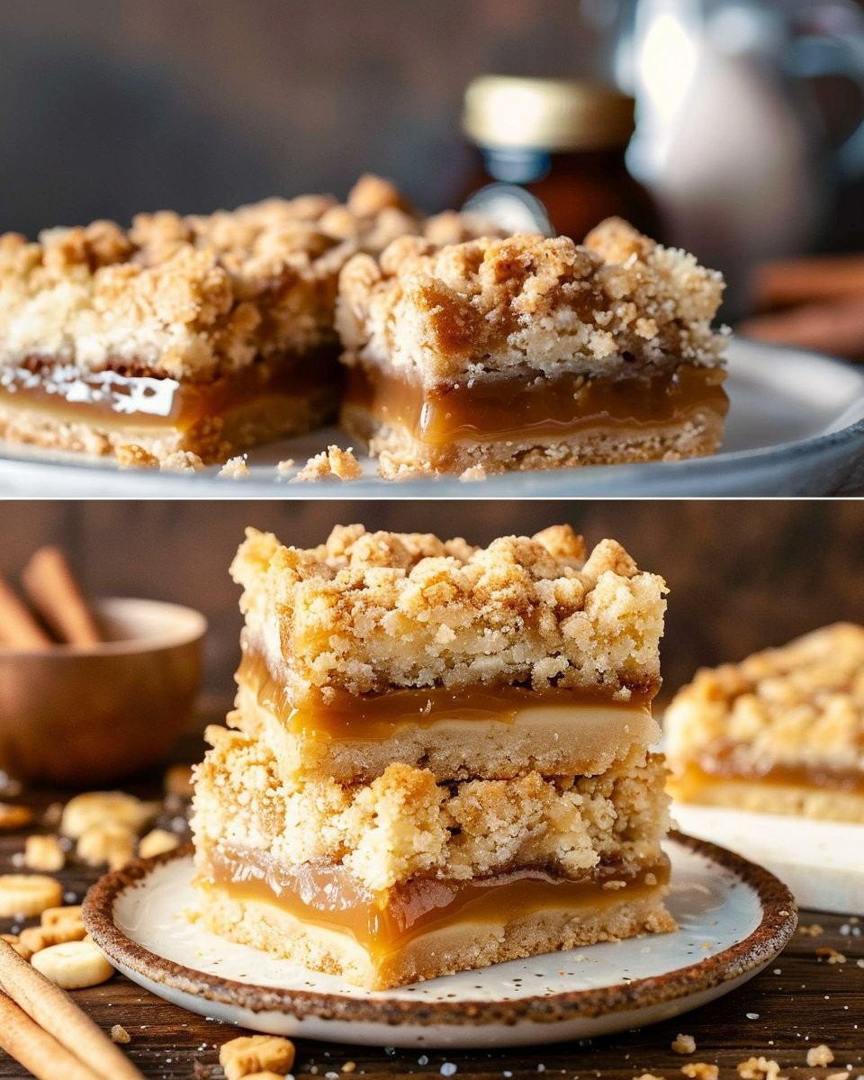 Caramel Crumb Bars