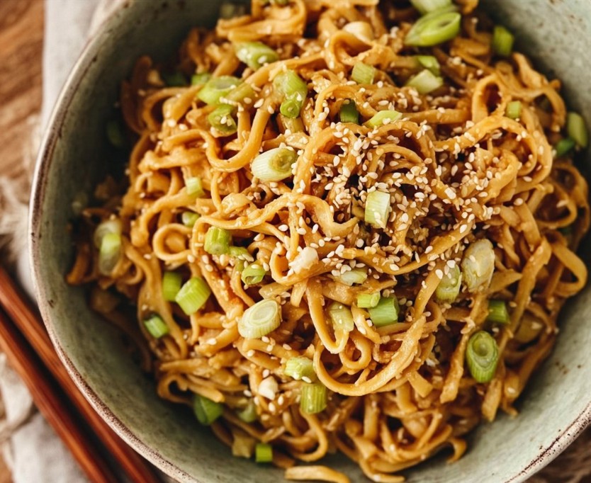 15-Minute Garlic Sesame Noodles
