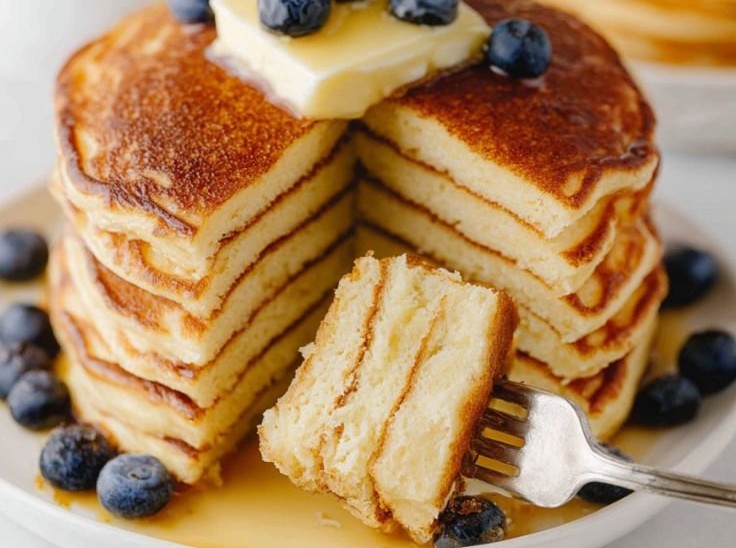 Pancakes soft without eggs