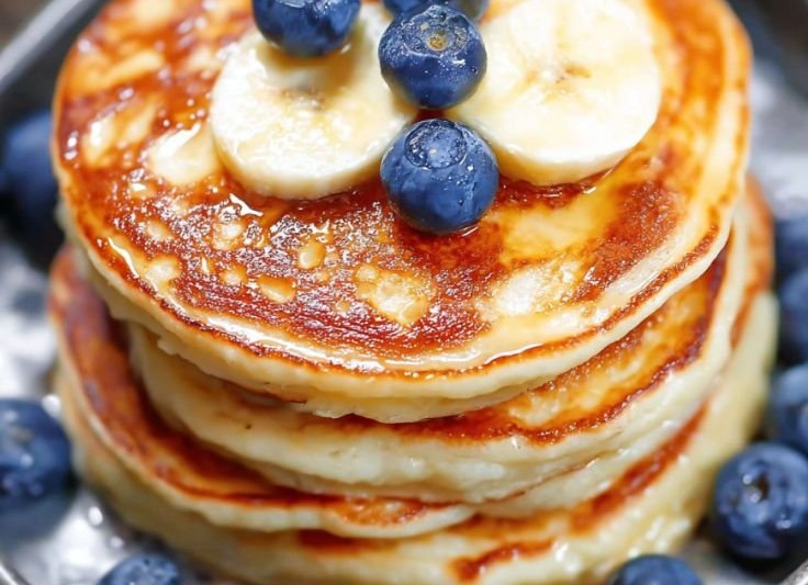 Pancakes au yaourt grec