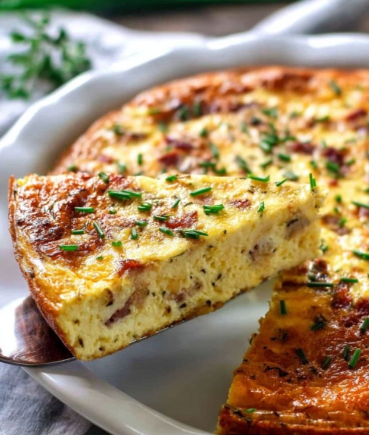 Quiche Lorraine sans pâte