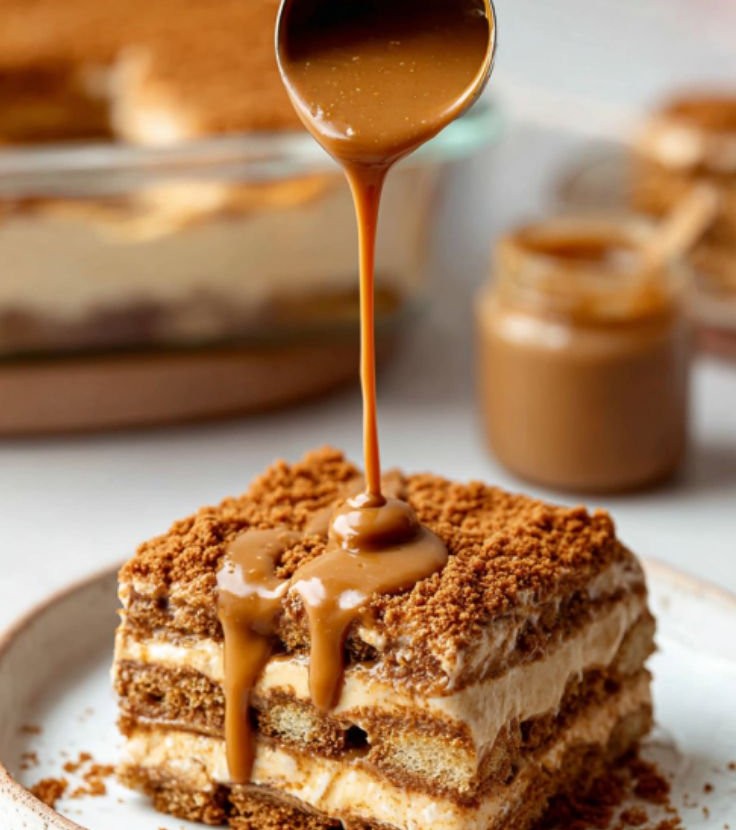 Tiramisu Speculoos without Egg