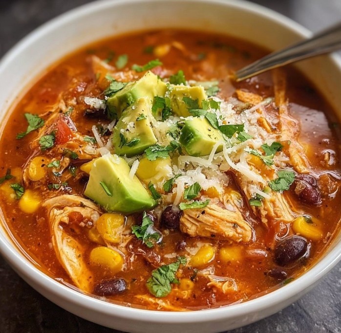 Easy Chicken Taco Soup