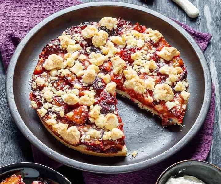 Zwetschgenkuchen mit Streusel