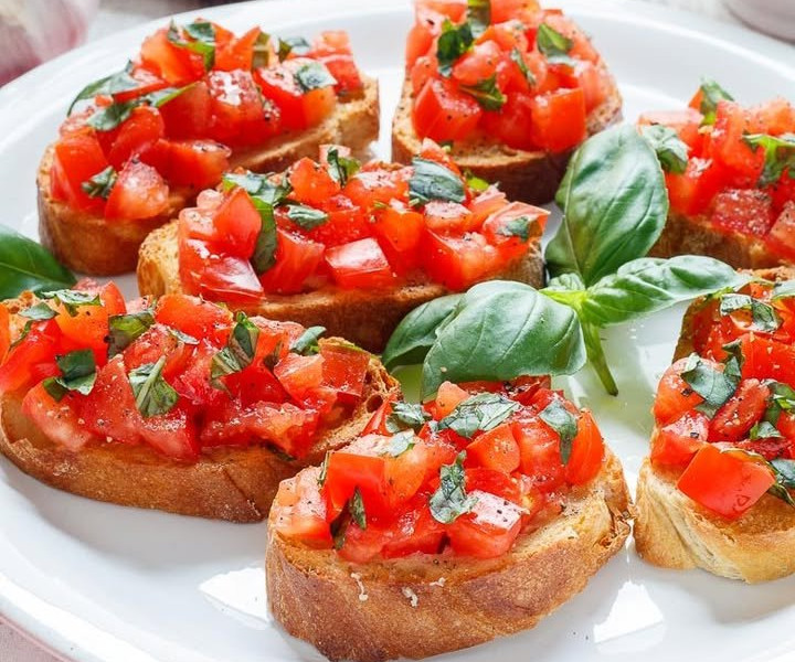 Bruschetta mit Tomaten