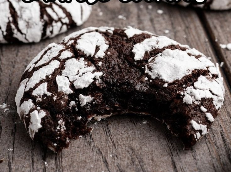 Chocolate Crinkle Cookies