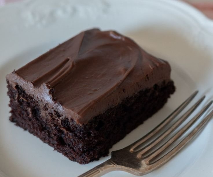 Bizcocho de chocolate sin huevo