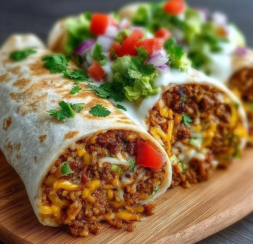 10-Minute Vegan Burrito Wraps
