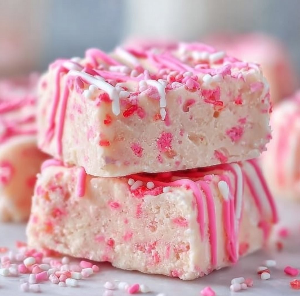 Valentine's Day Sugar Cookie Fudge Recipe