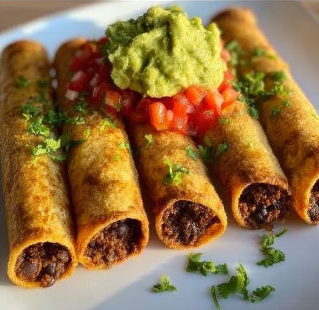 Black Bean Flautas