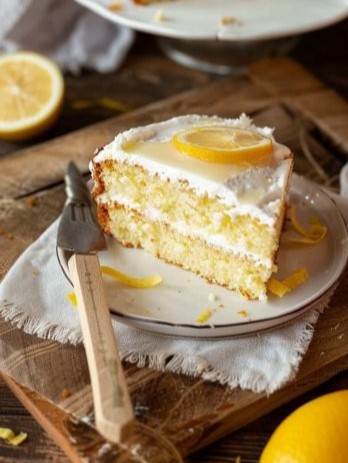 Lemon Moist and Fluffy Cake
