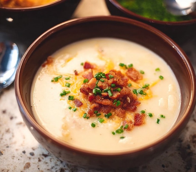 Dairy-Free Baked Potato Soup (Whole30)