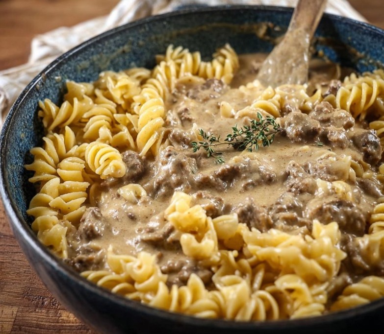 Gluten-Free Beef Stroganoff (Dairy-Free)