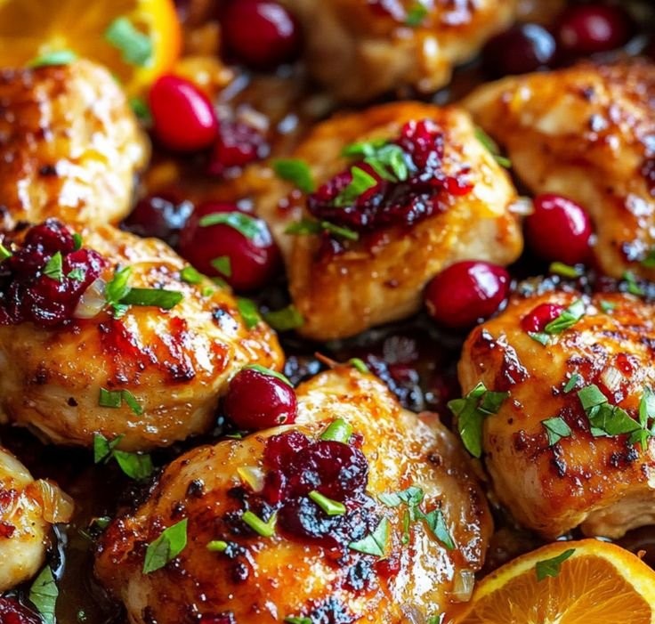Cranberry Orange Chicken