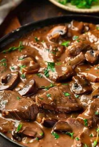 Beef Stroganoff