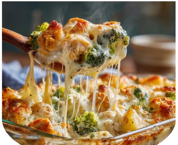 Baked Potato Chicken & Broccoli Casserole
