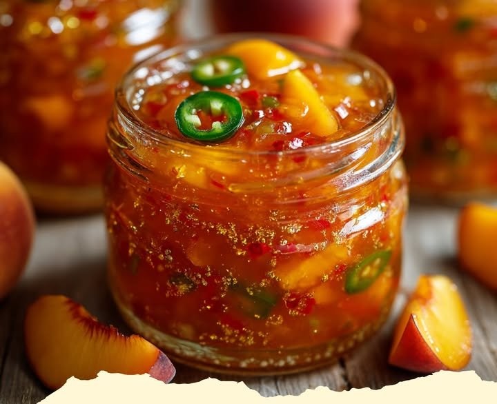 Peach–Jalapeño Summer Pepper Jam