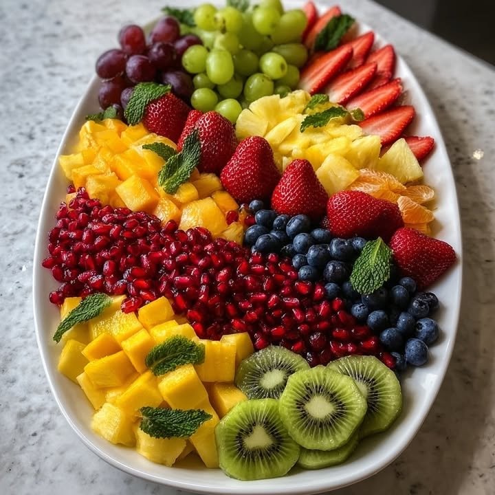 Colorful Fruit Platter