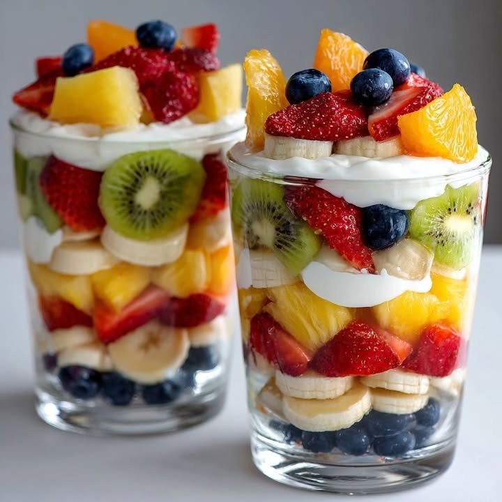 Fruit Yogurt Parfait Cups