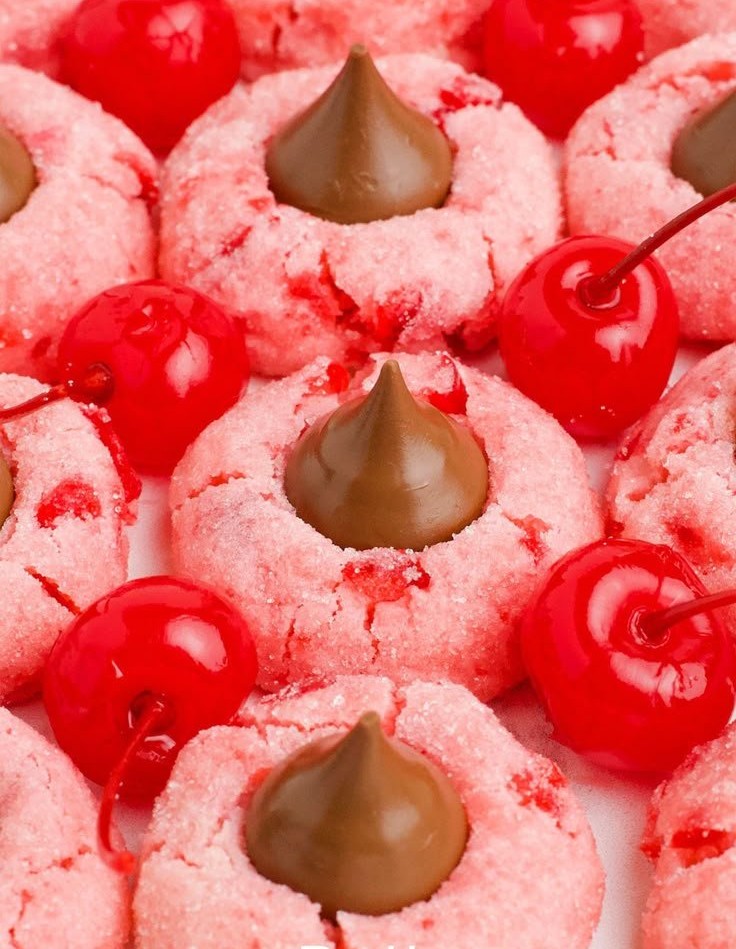 Easy Cherry Blossom Cookies