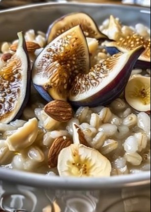 Fig + Almond Overnight Barley: 5 Ways to Love Your Mornings