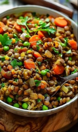 Lentil & Veggie Pilaf: 5 Flavorful Steps to Delight