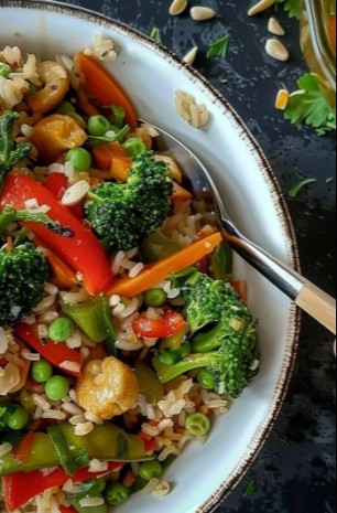Stir-Fry Veggies with Brown Rice: 5 Healthy Tips to Wow