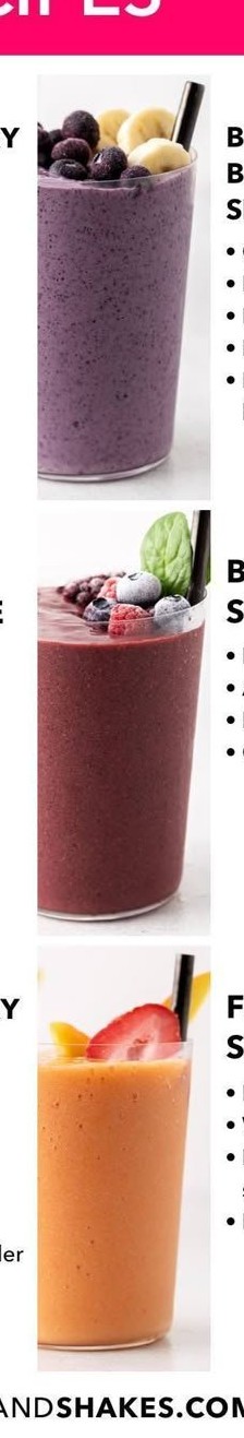 17 Best Fruit Smoothie Recipes🥤🍉