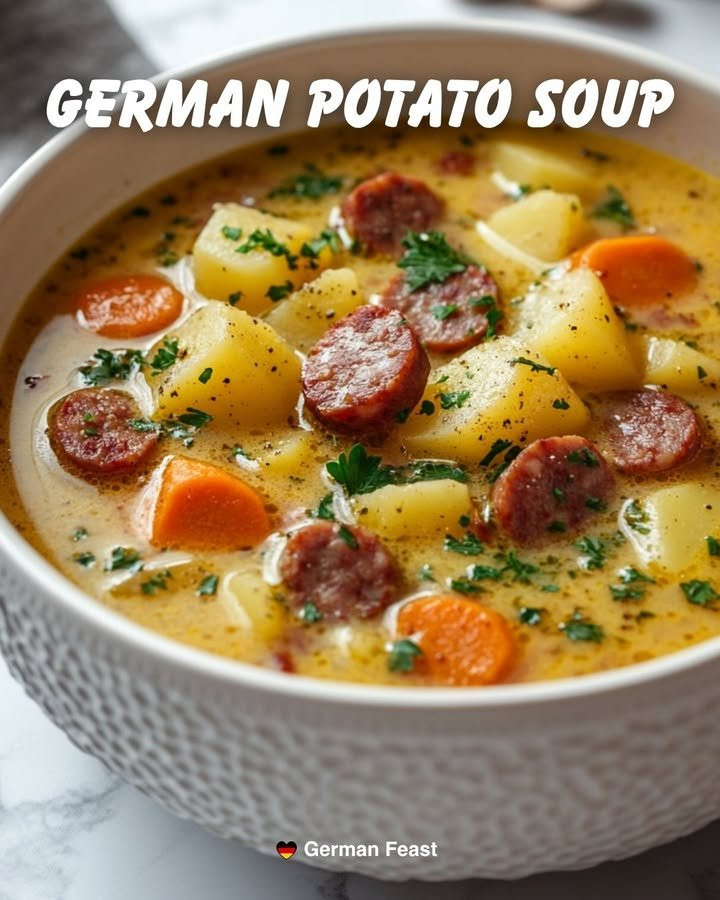 Deutsche Kartoffelsuppe