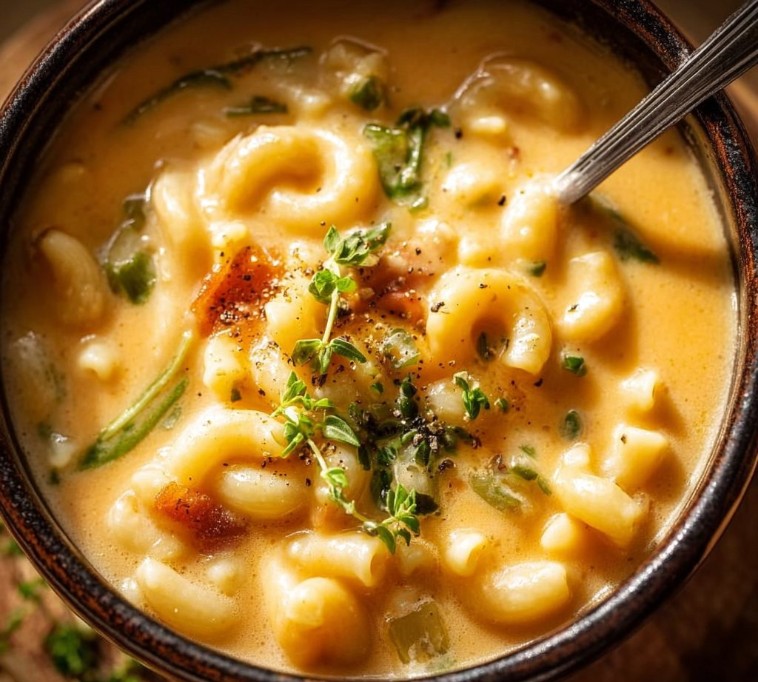 Mac and Cheese Soup