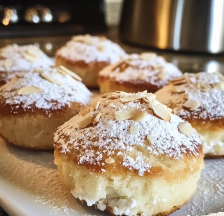 Soft Almond Ricotta Tea Cakes