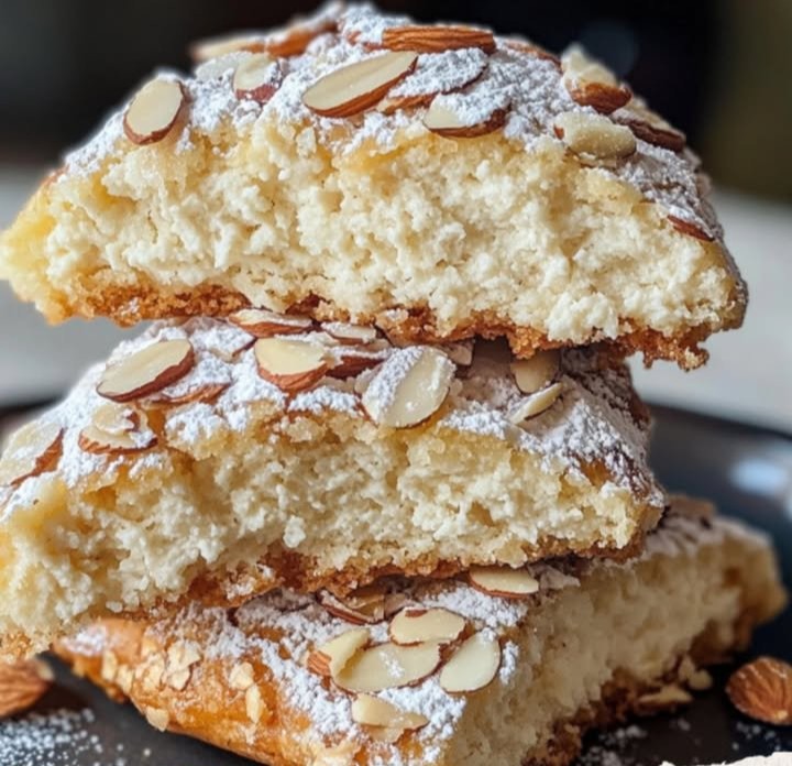 Soft Ricotta Almond Pillows
