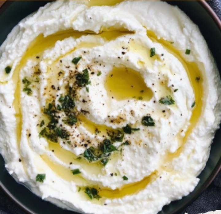 Whipped Ricotta Dip with Fresh Herbs and Honey