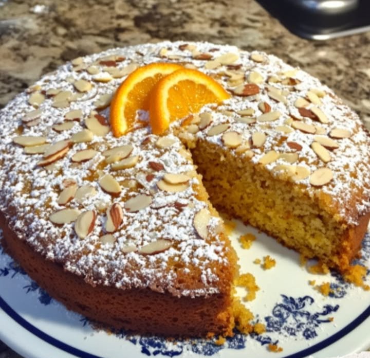 Almond Orange Olive Oil Cake