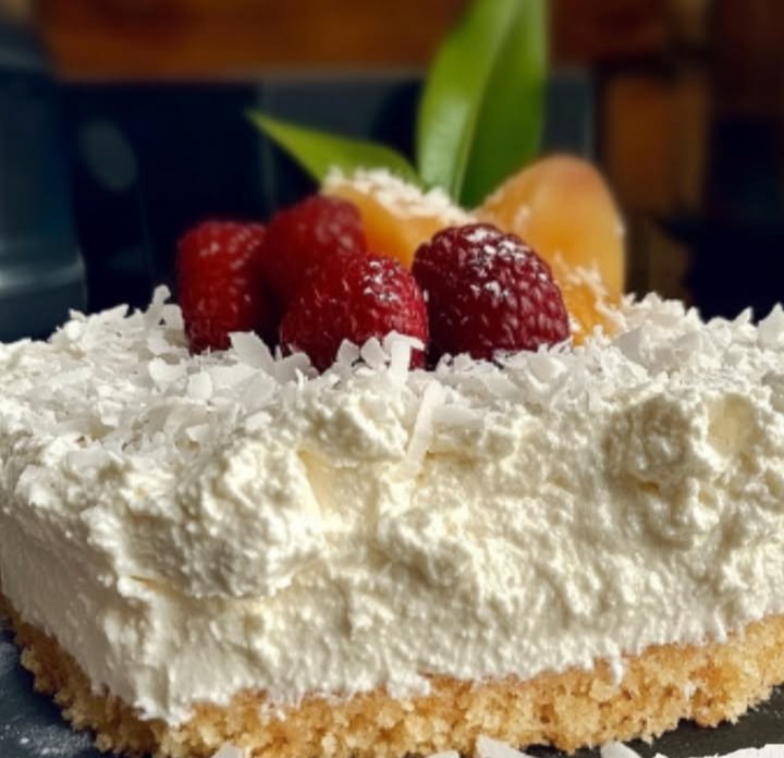 Coconut Ricotta Cream Cake