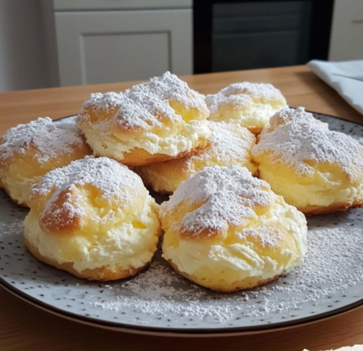 Fluffy Ricotta and Lemon Cloud Cookies