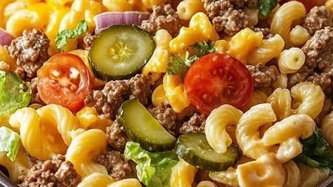 Big Mac Pasta Salad