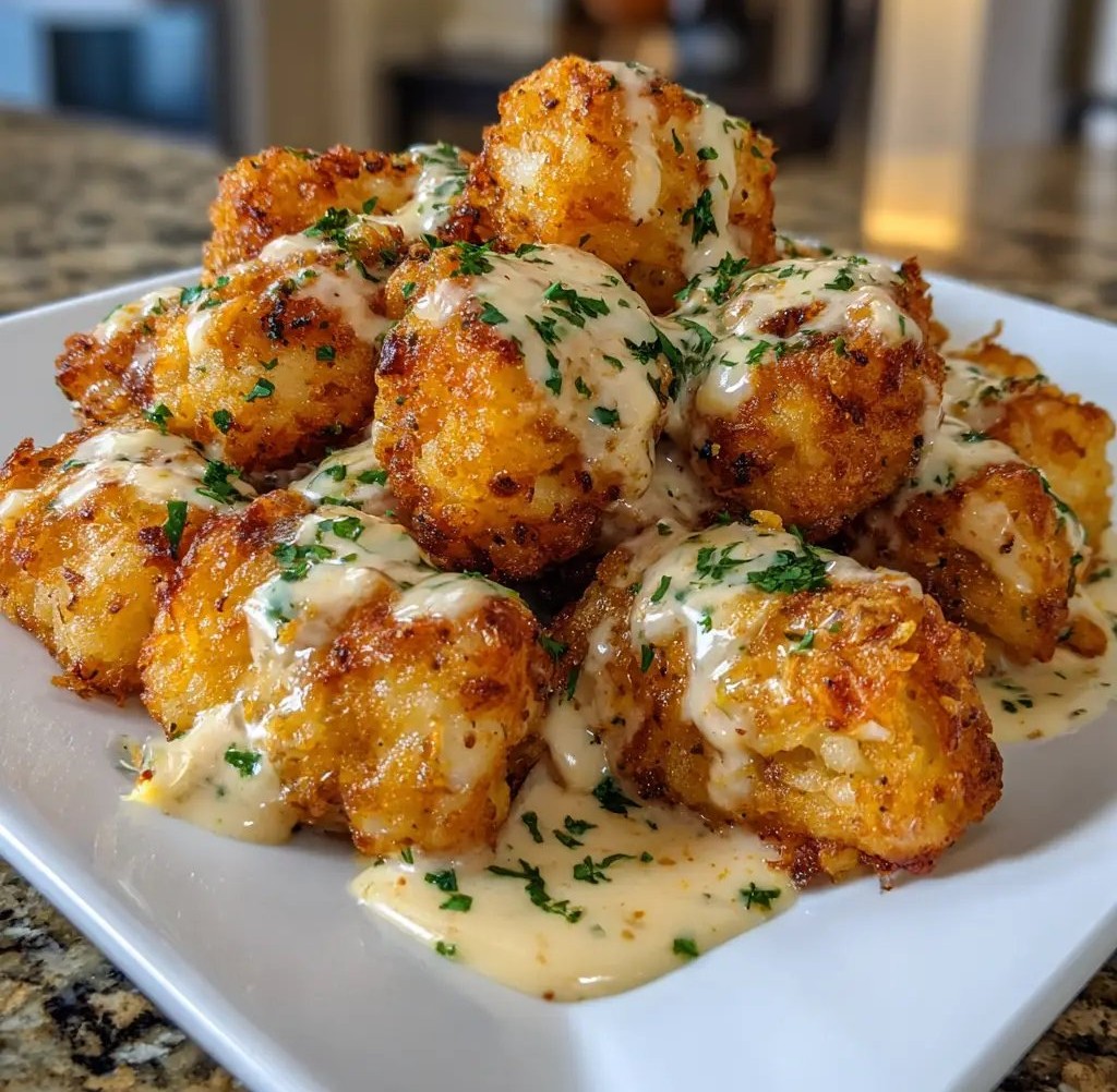 Cheddar Ranch Chicken Tater Tot Bake is a must-try!
