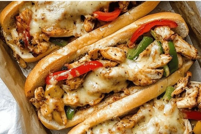 Chicken Philly Cheese Steaks