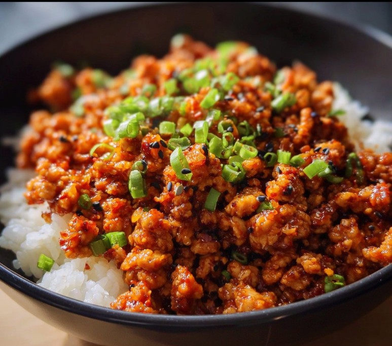 Low Carb Firecracker Ground Chicken