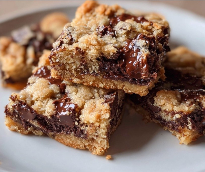 Moose Tracks Cookie Bars